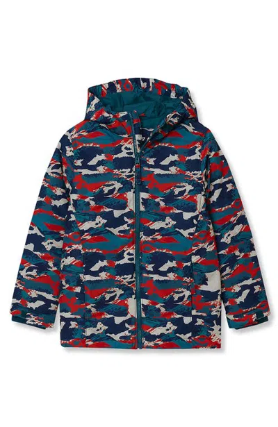 Lands' End Kids Insulated Winter Jacket In Multi