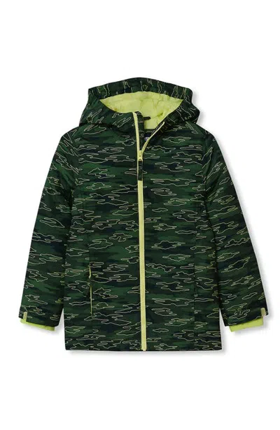 Lands' End Kids Insulated Winter Jacket In Green
