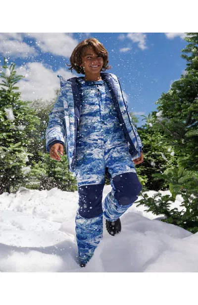 Lands' End Kids Snow Activity Set Pants In Blue