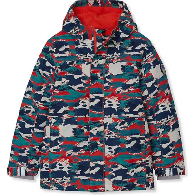 Lands' End Kids Squall Waterproof Insulated Jacket In Multi
