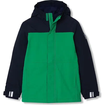 Lands' End Kids Squall Waterproof Insulated Jacket In Green