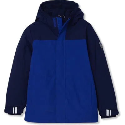 Lands' End Kids Squall Waterproof Insulated Jacket In Blue