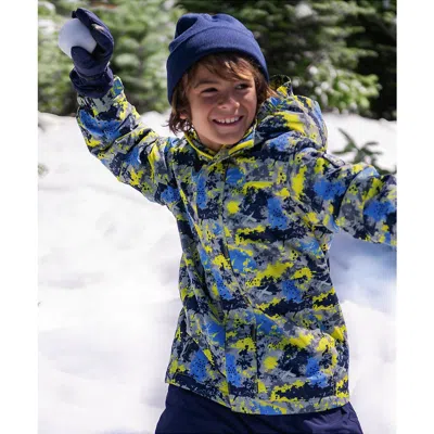 Lands' End Kids Squall Waterproof Insulated Jacket In Blue