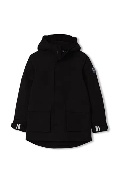 Lands' End Kids Squall Waterproof Insulated Winter Parka In Black