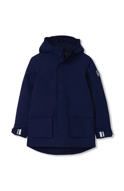 Lands' End Kids Squall Waterproof Insulated Winter Parka In Blue