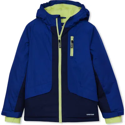Lands' End Kids Water Resistant Snow Activity Jacket In Blue