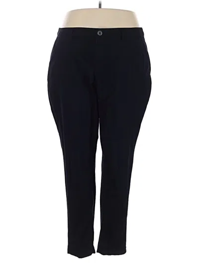 Pre-owned Lane Bryant Casual Pants In Black
