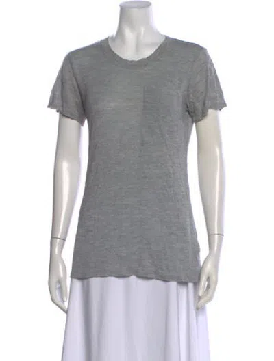 Pre-owned Lanston Crew Neck Short Sleeve T-shirt In Grey