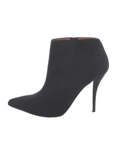 Pre-owned Lanvin Boots In Black/blue