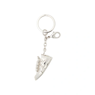 Pre-owned Lanvin Curb Sneakers Key Holder 'silver'