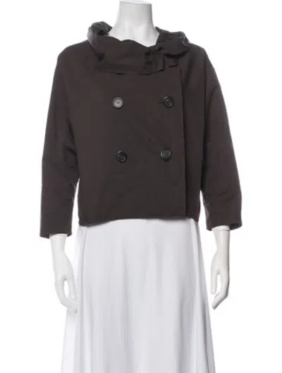 Pre-owned Lanvin Jacket In Brown
