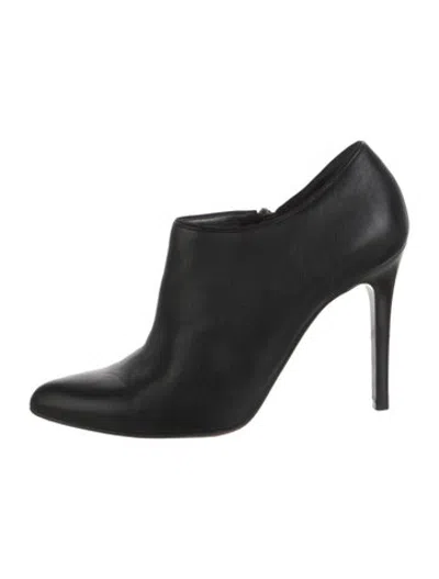 Pre-owned Lanvin Leather Pumps In Black