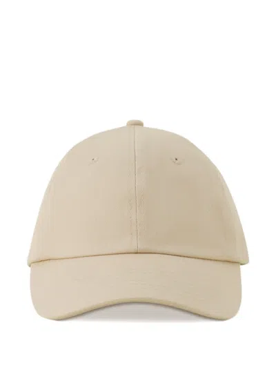 Lanvin Logo-patch Cap In Neutral
