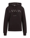 Lanvin Man Sweatshirt Dark Brown Size M Cotton, Polyester