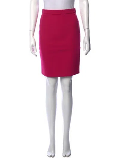 Pre-owned Lanvin Mini Skirt In Pink