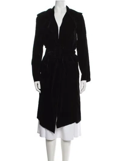 Pre-owned Lanvin Vintage 2004 Coat In Black
