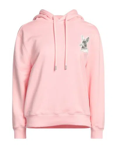 Lanvin Woman Sweatshirt Pink Size S Cotton, Elastane, Polyester