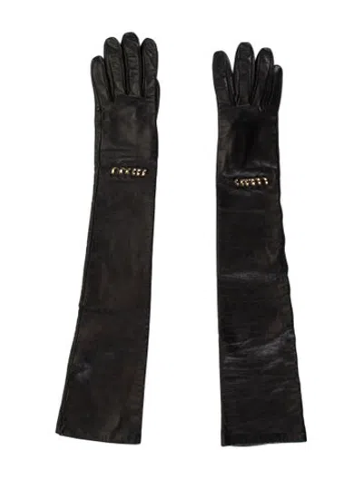 Pre-owned Lanvin Womens Winter Accessories In Black
