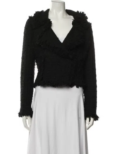 Pre-owned Lanvin Wool Jacket In Black