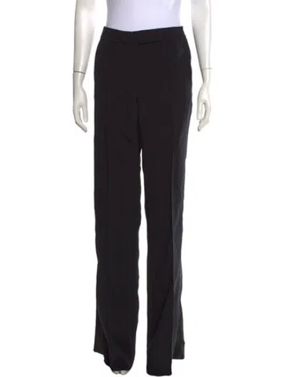 Pre-owned Laquan Smith Wide Leg Pants W/ Tags In Black