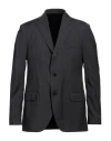 Lardini Man Blazer Steel Grey Size 40 Wool