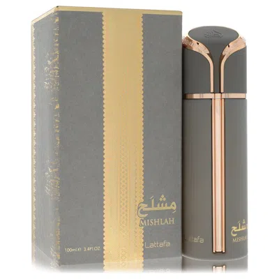 Lattafa Gift Set 2pcs Combo  Mishlah By  Eau De Parfum Spray (unisex) 3.4 oz For Women In Gray