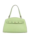Laura Di Maggio Woman Handbag Light Green Size - Leather
