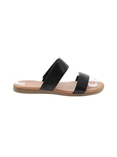 Pre-owned Lauren Conrad Sandals In Black