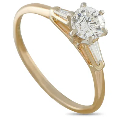 Lb Exclusive 10k Yellow Gold 0.85ct Diamond Ring Mf15-070726