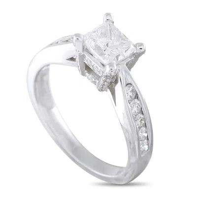 Lb Exclusive 14k White Gold 1.38ct Diamond Ring Mf11-081226