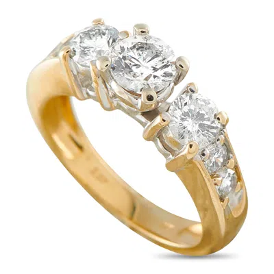 Lb Exclusive 14k Yellow Gold 1.51ct Diamond Ring Mf03-081226