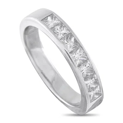 Lb Exclusive Platinum 1.30ct Diamond Band Ring Mf12-070826 In White