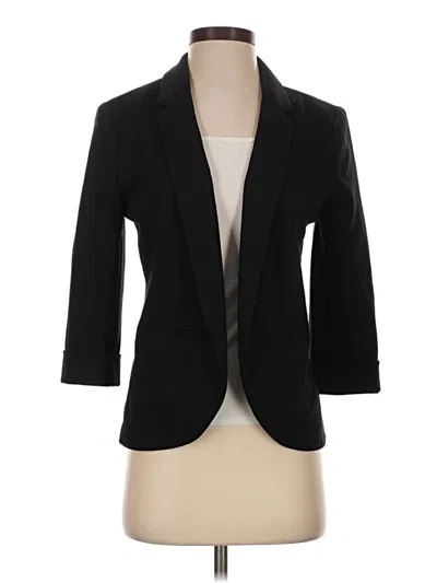 Pre-owned Lc Lauren Conrad Blazer Jacket In Black