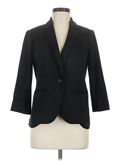 Pre-owned Lc Lauren Conrad Blazer Jacket In Black