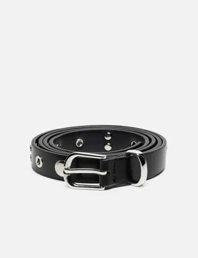 Lcdc New Eyelet Leather Belt In Yellow