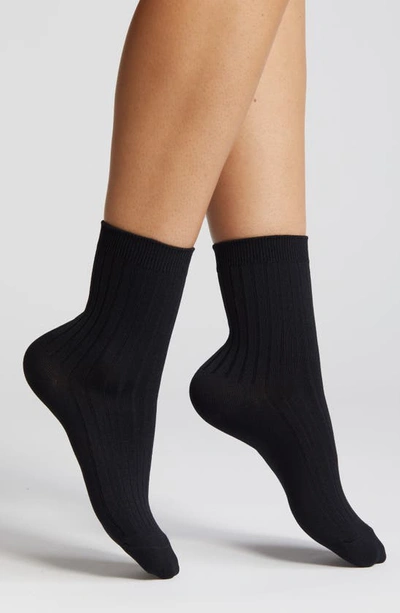 Le Bon Shoppe Her Socks In True Black