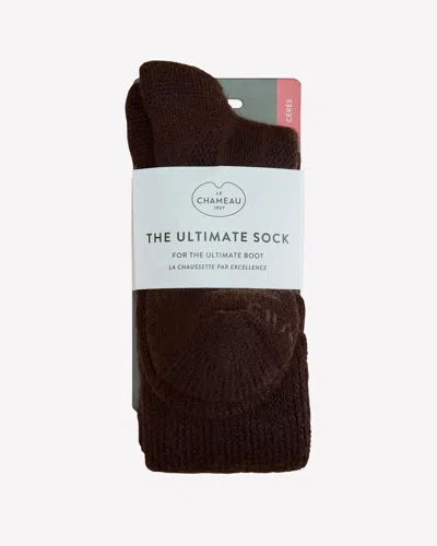 Le Chameau Ceres Socks - Dark Brown - Xl