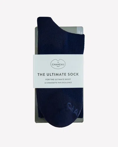 Le Chameau Country Cross Socks - Navy - Xl In Blue