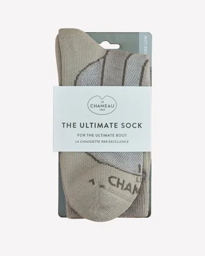 Le Chameau Explore Socks Low - Dust - Xl In Beige