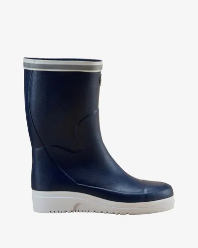 Le Chameau Men's Marine Evo Ponti Lined Short Wellington Boot - Marine Blue - Uk 12 / Eu 47 / Us 13.5