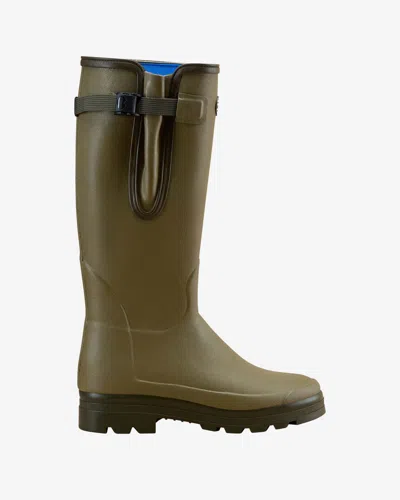 Le Chameau The Imperfect Men's Vierzonord Neoprene Lined Wellington Boot - Iconic Green - Uk 11 / Eu 46 / Us 13