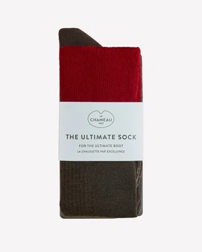 Le Chameau The Ultimate Socks High - Red - Xl