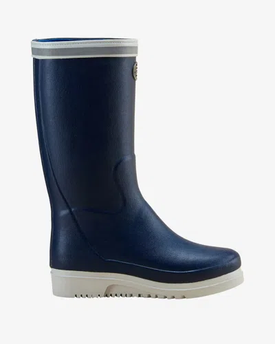 Le Chameau Women's Marinord Evo Neoprene Lined Wellington Boot - Marine Blue - Uk 8 / Eu 42 / Us 10.5