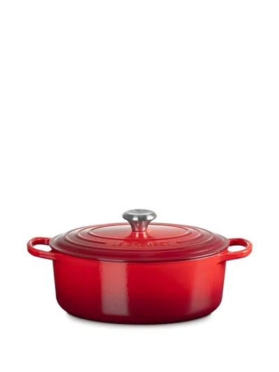 Le Creuset Cocotte Iron Casserole (29cm) In Red