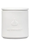 Le Creuset Stoneware Garlic Keeper In White