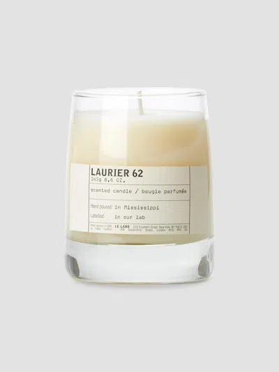 Le Labo Laurier 62 Candle In Transparent