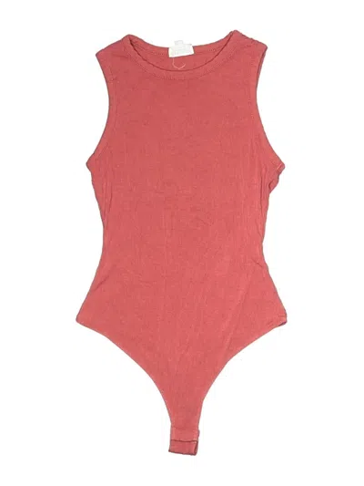 Pre-owned Le Lis Bodysuit In Red