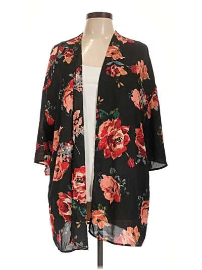 Pre-owned Le Lis Kimono In Black