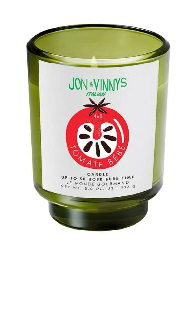 Le Monde Gourmand X Jon & Vinny's Tomate Bb Candle In N,a