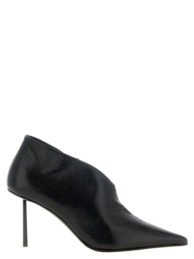 Le Silla Black Futura Ankle Boots